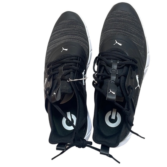 Puma - Men’s Black Ignite NXT Golf Shoes - Picture 2 of 5
